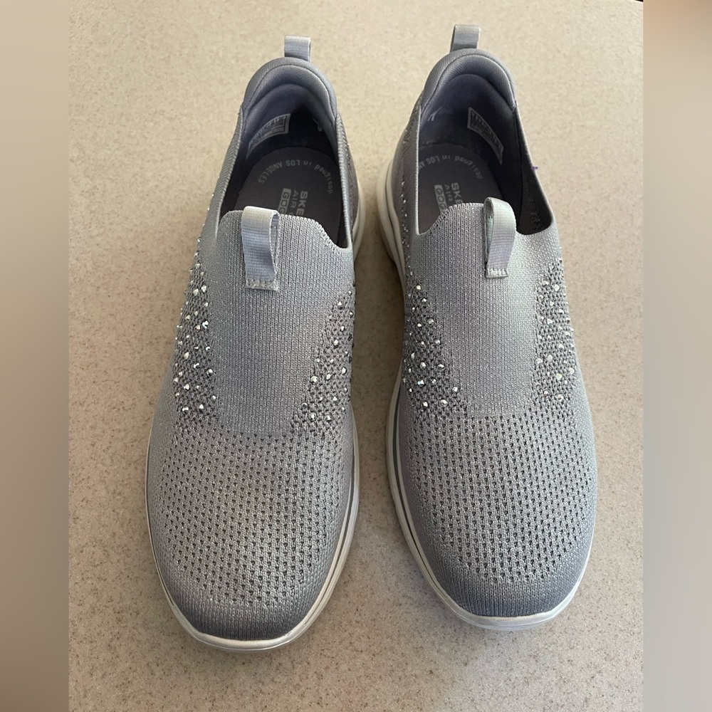 Skechers Gray Slip-On women’s Sneakers